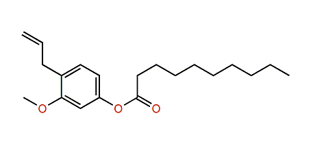 4-Allyl-3-methoxyphenyl decanoate